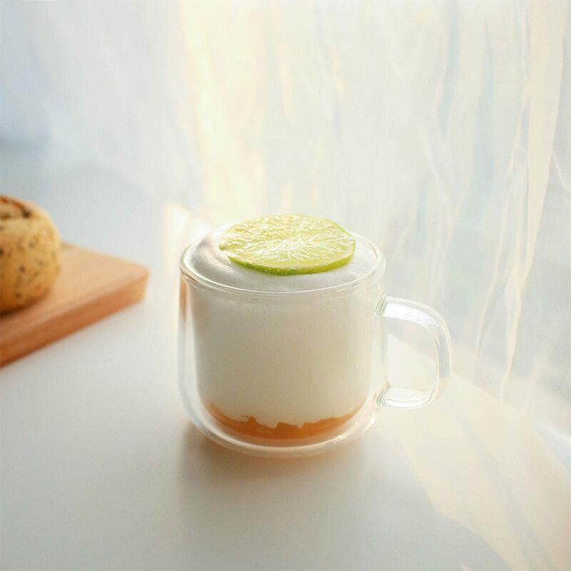 CO雙層把手玻璃杯-180ml, , hi-res image number null